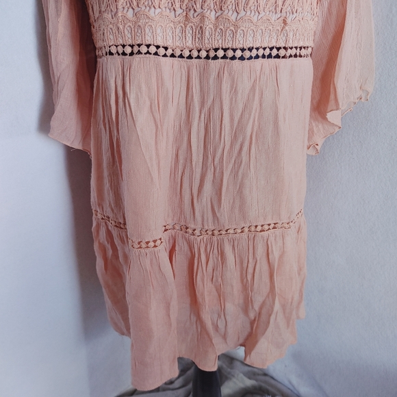 Vivid Importers Cold Shoulder Boho Dress - Picture 5 of 7